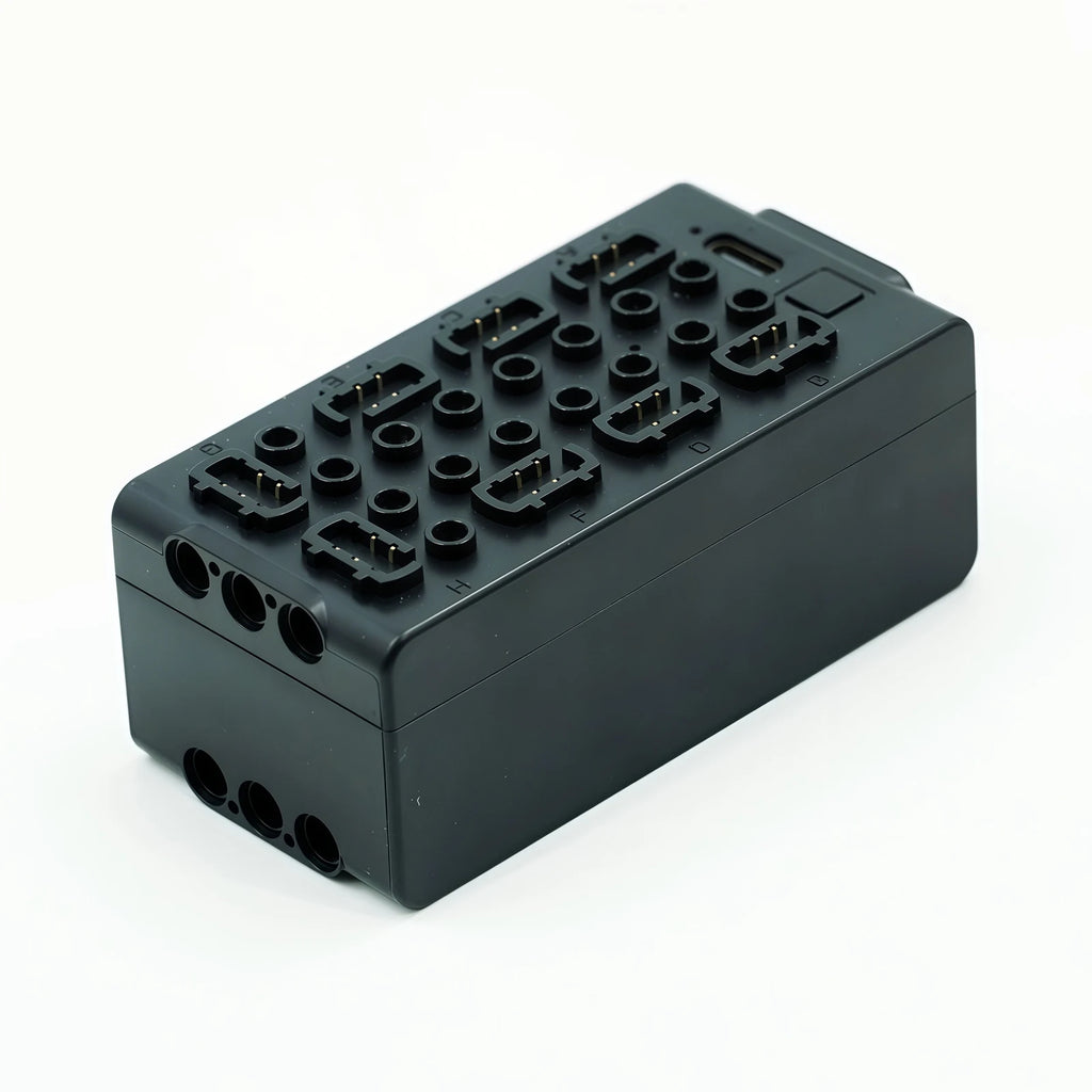 Rechargeable 8-Channel Lithium Battery +Remote Control Technology Building Block Parts Assembly Toy MOC Bricks Motor Accessories