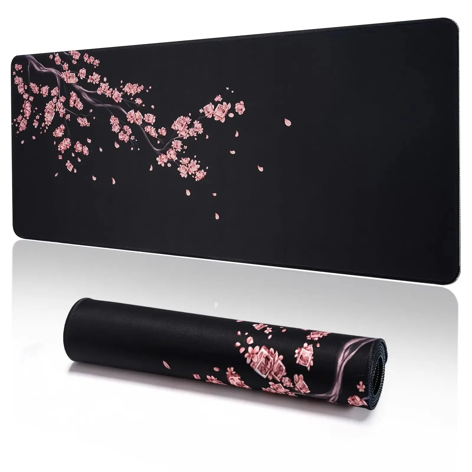 1PC Large Mouse Pads For Desk, Gaming Mouse Pad, Mouse Pad with Stitched Edges and Non-Slip Rubber Base, Extended Mouse Pad