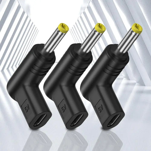 3PCS 100W Type C to Universal Laptop Charger Converter for Asus Lenovo Hp Dell Acer Samsung USB C Fast Charger Adapter Connector