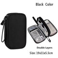Travel Cable Bag Portable Digital Storage Pouch Charger Data Cable USB Bag Organizer Waterproof Electronic Accessory Storage Bag