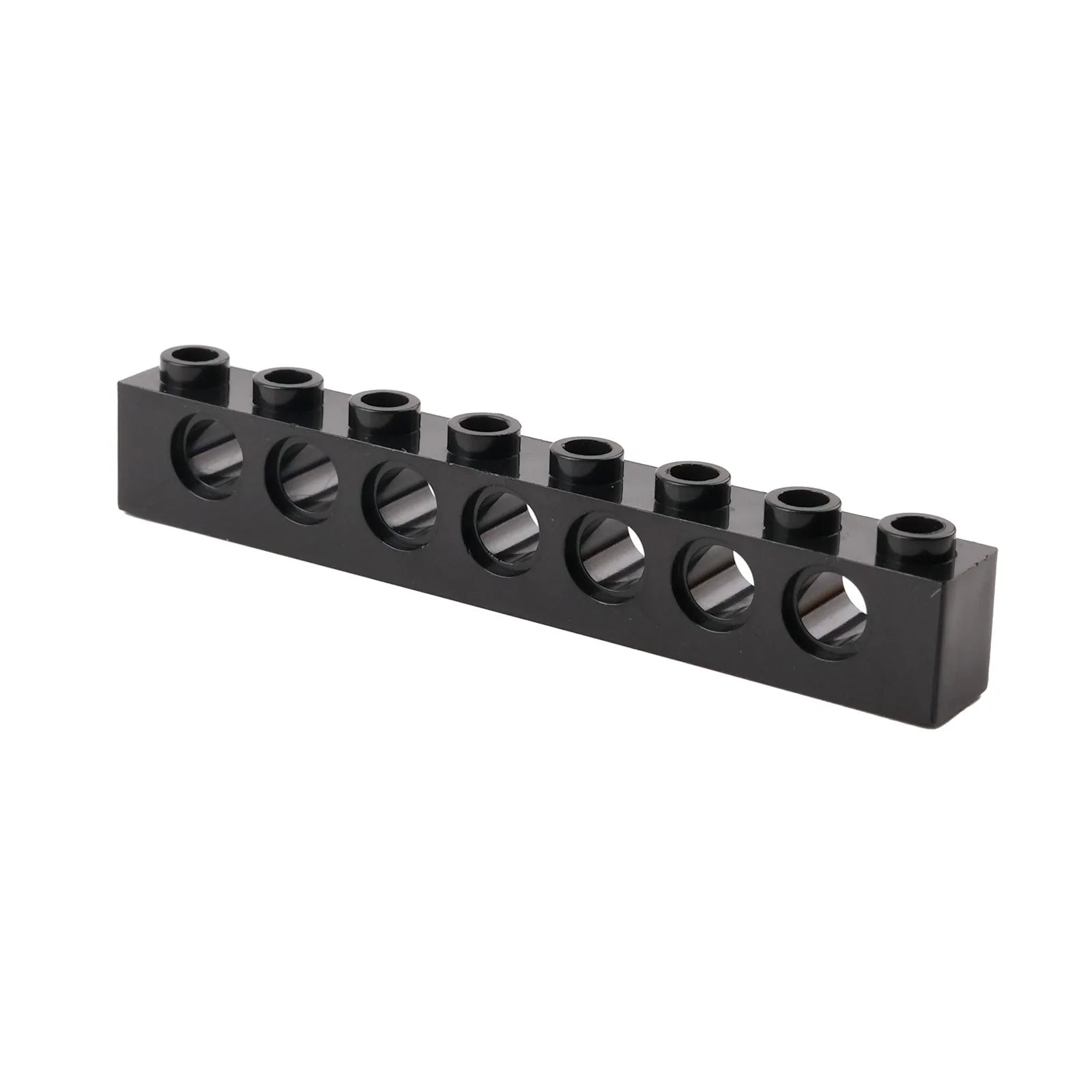 20PCS 3702 Building Blocks Technology Parts 1x8 Beam with 7 Holes DIY Repair Arms Creative MOC Bricks Replacement Accessories