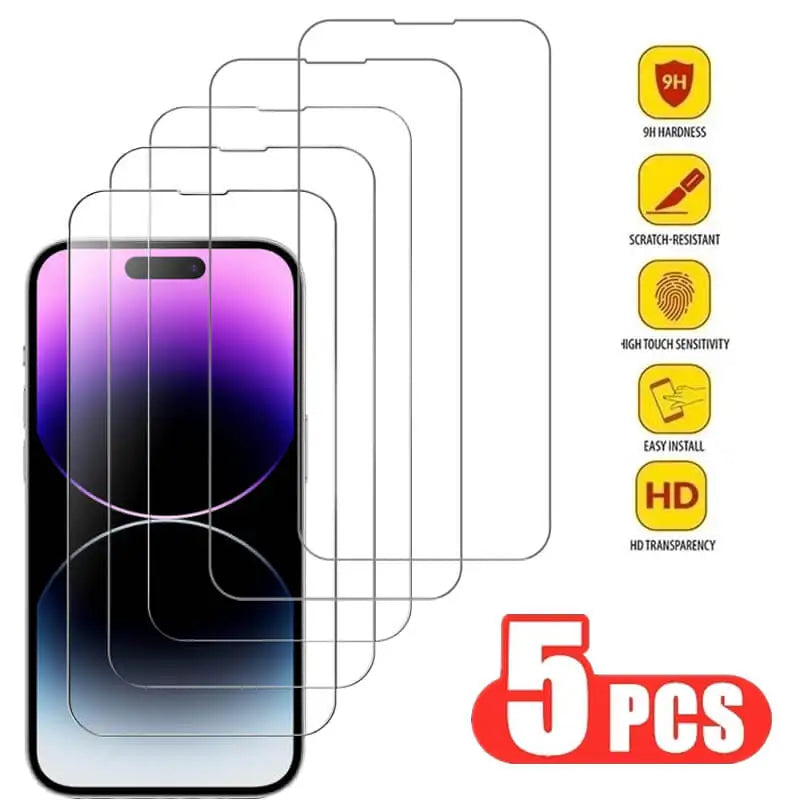 Tempered Glass for iPhone 14 Pro 15