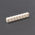 20PCS 3702 Building Blocks Technology Parts 1x8 Beam with 7 Holes DIY Repair Arms Creative MOC Bricks Replacement Accessories