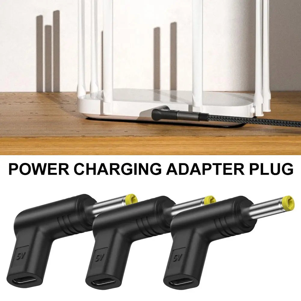 3PCS 100W Type C to Universal Laptop Charger Converter for Asus Lenovo Hp Dell Acer Samsung USB C Fast Charger Adapter Connector