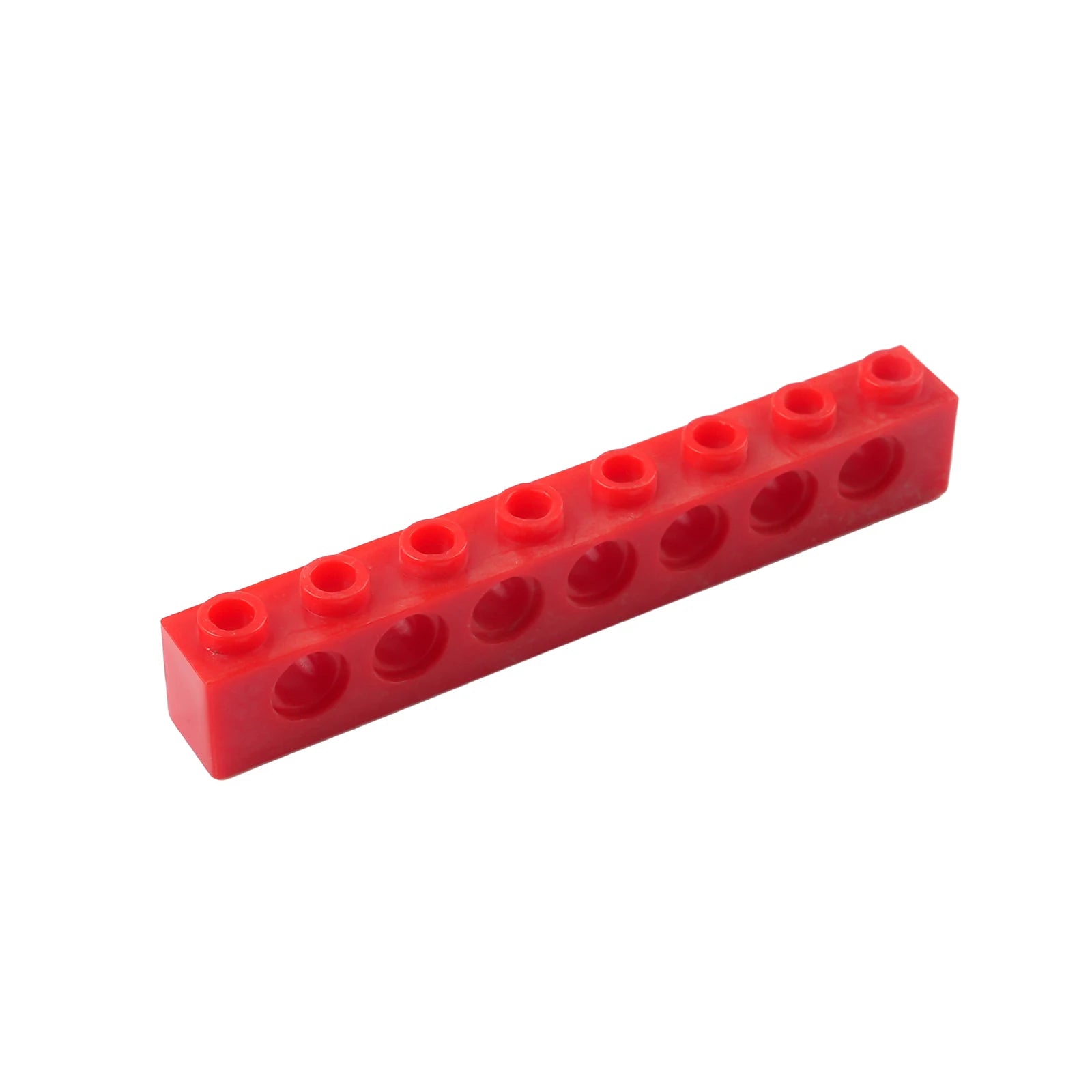 20PCS 3702 Building Blocks Technology Parts 1x8 Beam with 7 Holes DIY Repair Arms Creative MOC Bricks Replacement Accessories
