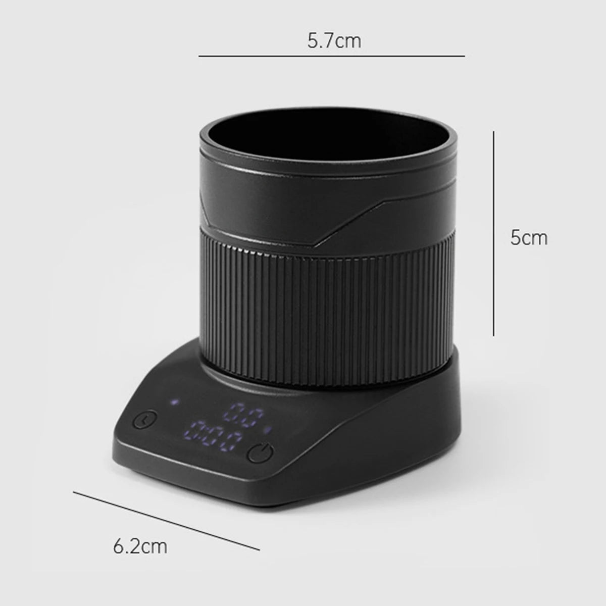 Mini Coffee Scales Electronic Coffee Bean Scale Palm Size Timing Weighing Scale Home Kitchen Tool Coffee Bar Accessories
