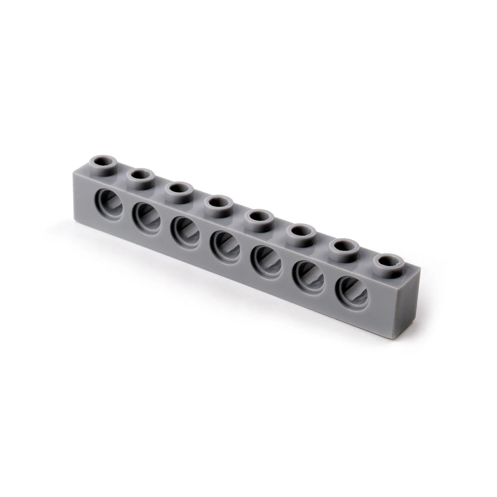 20PCS 3702 Building Blocks Technology Parts 1x8 Beam with 7 Holes DIY Repair Arms Creative MOC Bricks Replacement Accessories