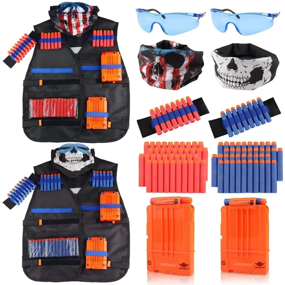 Electric Darts Toy Airsoft for Nerfs Gun Soft 7.2CM Hole Head Bullets FoamSafe Sucker Bullet for NerfsBlasters Boys Toy Children
