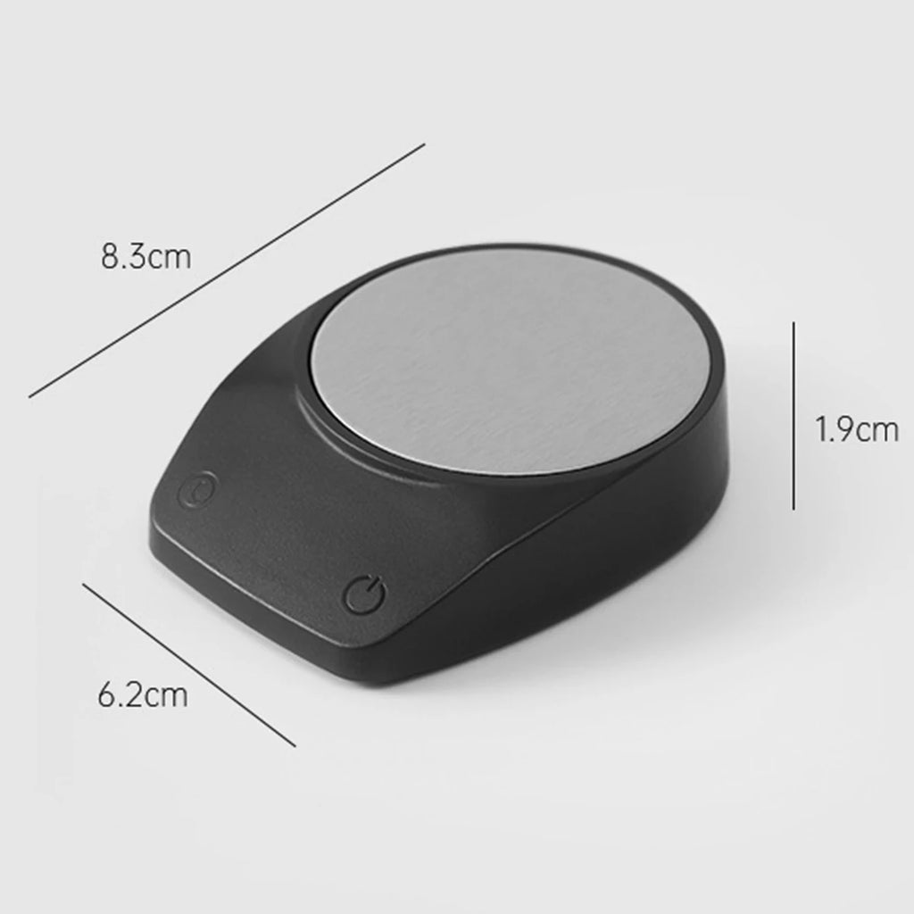 Mini Coffee Scales Electronic Coffee Bean Scale Palm Size Timing Weighing Scale Home Kitchen Tool Coffee Bar Accessories