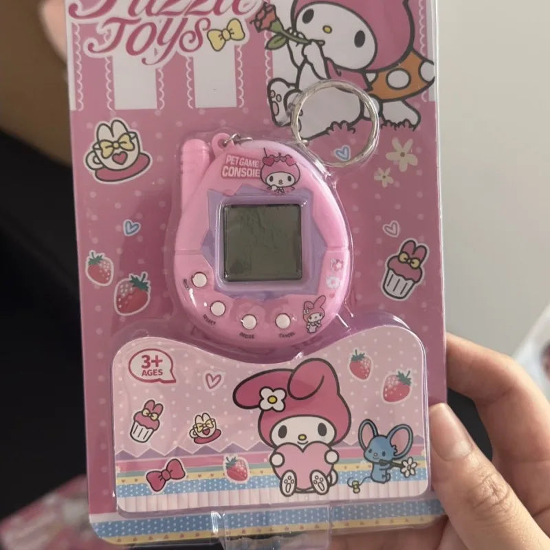 Hot Hello Kitty Electron Pet Interaction Machine Anime My Melody Child Toy Multi-functional Keychain Festival Gift Wholesale New