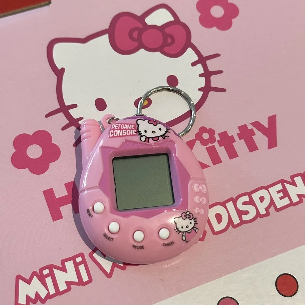 Hot Hello Kitty Electron Pet Interaction Machine Anime My Melody Child Toy Multi-functional Keychain Festival Gift Wholesale New