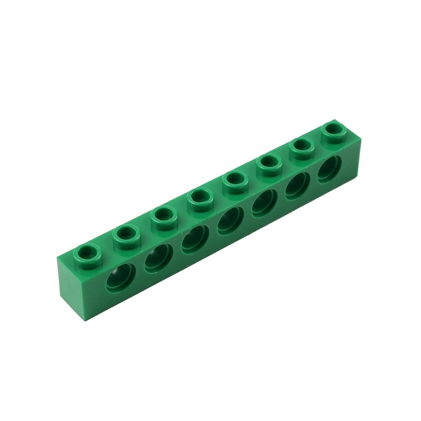 20PCS 3702 Building Blocks Technology Parts 1x8 Beam with 7 Holes DIY Repair Arms Creative MOC Bricks Replacement Accessories