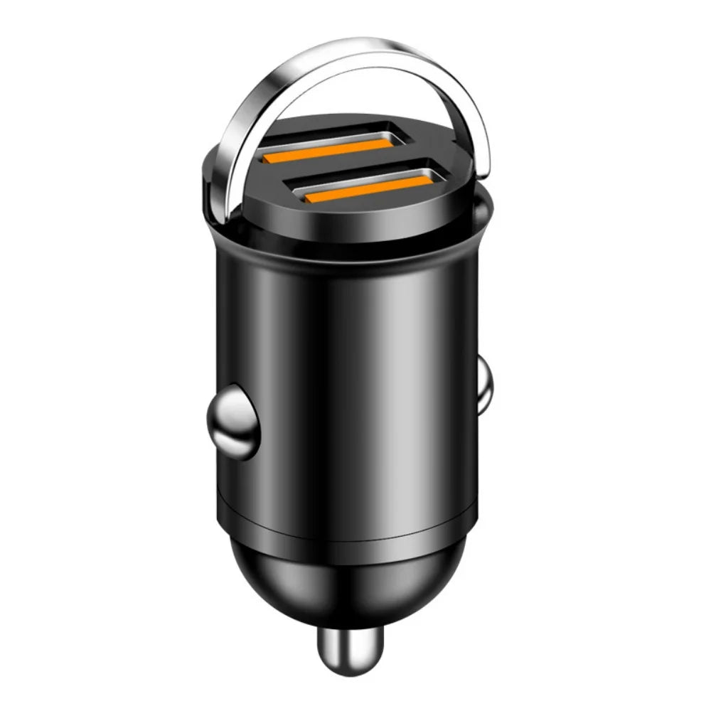 100W/200W QC3.0 PD Mini Car Charger 12-24V Lighter Fast Charging Car USB Type C Charger for Xiaomi Samsung Huawei iPhone Power